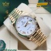 Đồng hồ Rolex Day Date 36 mặt trắng cọc La Mã 128238-0113