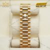 Đồng hồ Rolex Day Date 36 mặt champagne cọc kim cương 128238-0008