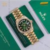 Đồng hồ Rolex Day Date 36 128238-0069 mặt ombré xanh kim cương