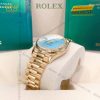 Đồng hồ Rolex Day Date 36 vàng vàng mặt Turquoise 128238-0071