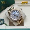 Đồng hồ Rolex Day Date xà cừ vành kim 128348RBR-0017