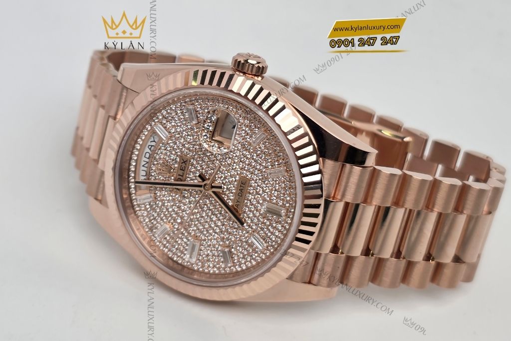 Kỳ Lân Luxury rolex day date 40 228235 0036 5 Đồng hồ Rolex Day-Date 40mm 228235-0036