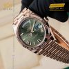 Đồng hồ Rolex Day-Date 40 228235-0025 vàng Everose, mặt số xanh Olive
