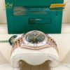 Đồng hồ Rolex Day-Date 40 228235-0025 vàng Everose, mặt số xanh Olive