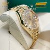 Đồng hồ Rolex Day-Date 40 228238-0005 mặt champagne nạm kim cương