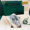 Đồng hồ Rolex Day Date olive vành kim vuông 228396TBR-0020
