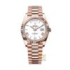 Kỳ Lân Luxury rolex day date 40 vang everose 18 ct m228235 0032 1 Đồng hồ Rolex Day Date 40 mặt trắng cọc La Mã 228235-0032