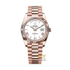 Đồng hồ Rolex Day Date 40 mặt trắng cọc La Mã 228235-0032
