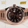 Đồng Hồ Rolex Day-Date Chocolate 228235-0003 Rose Gold