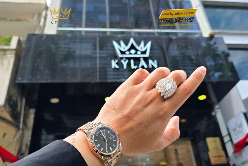 Đồng Hồ Rolex Day-Date Chocolate 228235-0003 Rose Gold