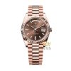 Đồng Hồ Rolex Day-Date Chocolate 228235-0003 Rose Gold