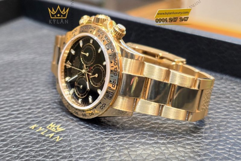 Đồng hồ Rolex Cosmograph Daytona mặt số đen 116508-0004