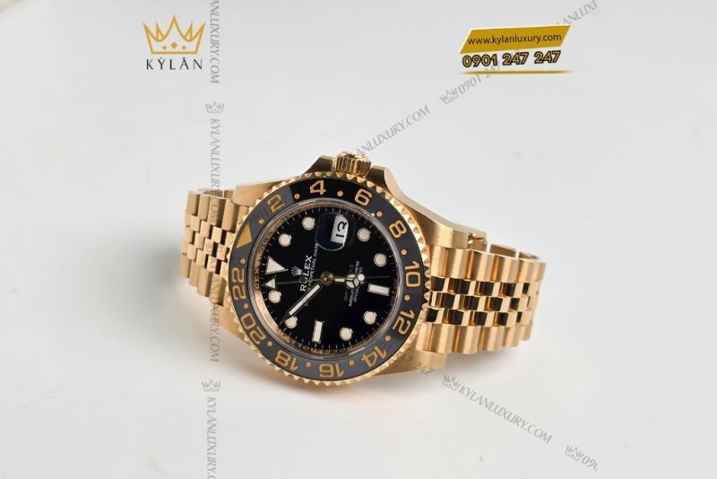 Đồng hồ Rolex GMT-Master II vàng 18ct 126718GRNR-0001