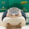 Đồng hồ Rolex Sky Dweller mặt xám dây cao su 326235-0006