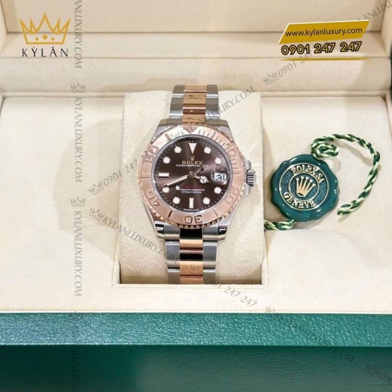 Đồng hồ Rolex Yacht Master 37 Chocolate 268621-0003