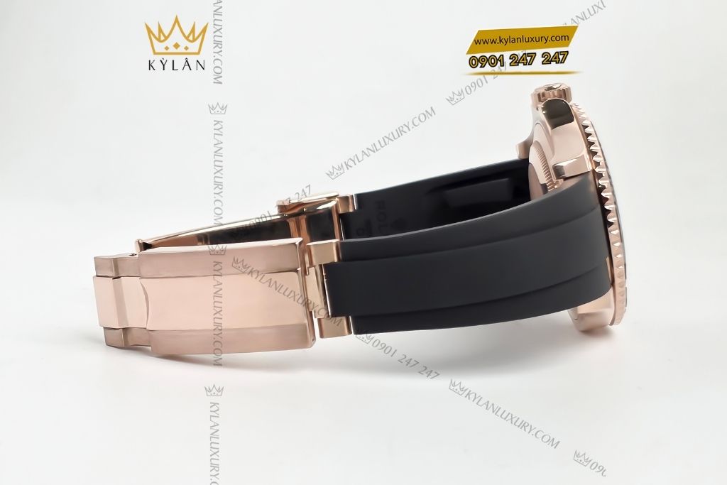 Kỳ Lân Luxury rolex yacht master 40 126655 0002 11 Đồng hồ Rolex Yacht Master 40 vàng hồng 126655-0002