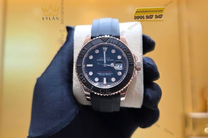 Đồng hồ Rolex Yacht Master 40 vàng hồng 126655-0002