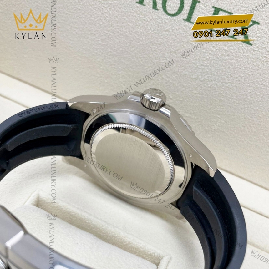 Kỳ Lân Luxury rolex yacht master 42 vang trang 18 ct m226659 0002 9 Đồng hồ Rolex Yacht Master vàng trắng 226659-0002