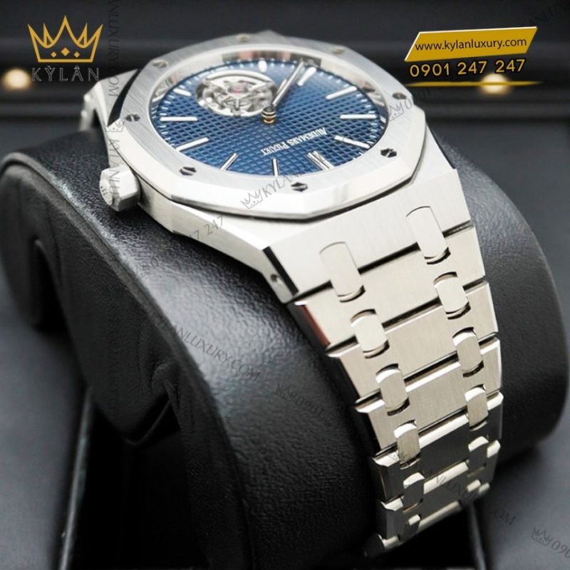 Đồng hồ Royal Oak Flying Tourbillon mặt xanh dương 39mm