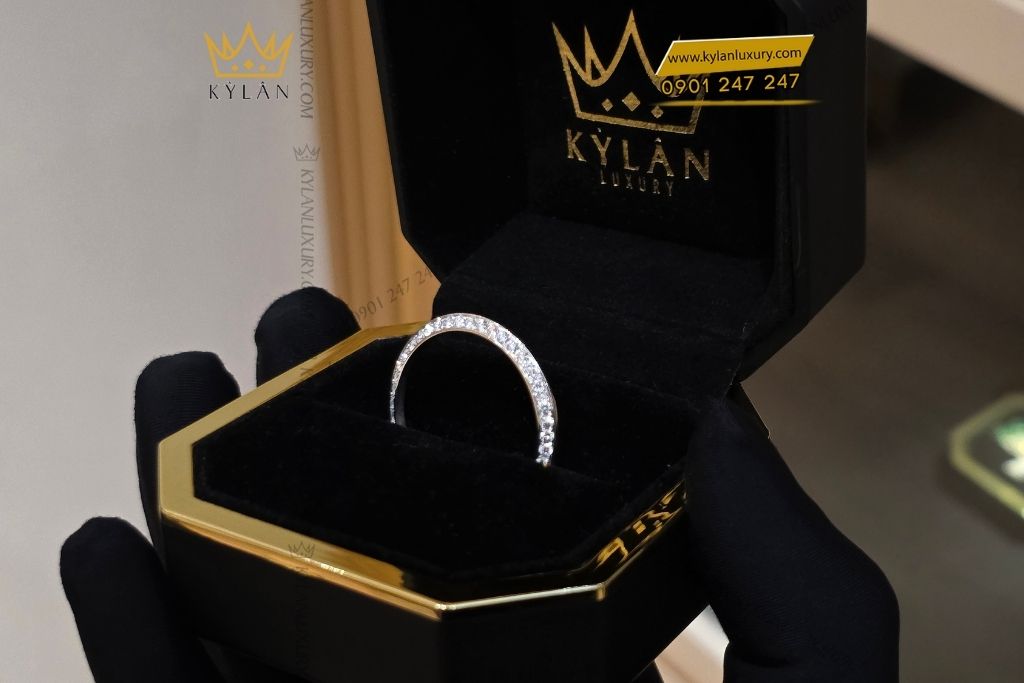Kỳ Lân Luxury vanh bezel rolex vang trang 18k au750 dinh kim cuong 2 2 Vành Bezel Rolex vàng trắng 18k Au750 đính kim cương