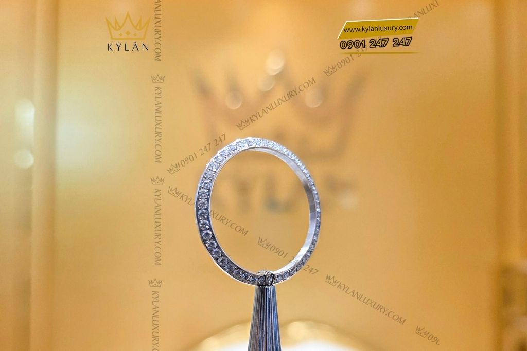 Kỳ Lân Luxury vanh bezel rolex vang trang 18k au750 dinh kim cuong 7 2 Vành Bezel Rolex vàng trắng 18k Au750 đính kim cương