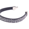 Vòng tay Gray Bracelet Stingray Leather Stainless Steel