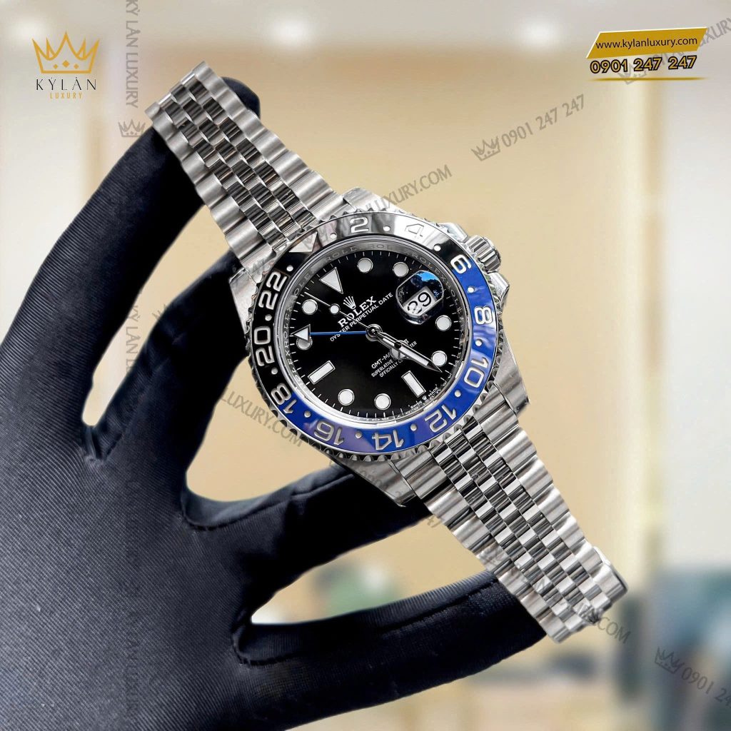 Kỳ Lân Luxury z7266696272124 e0fff6521d0353f42e9dda949620e8c3 Đồng hồ Rolex GMT Master II vành xanh dương đen 126710BLNR-0002