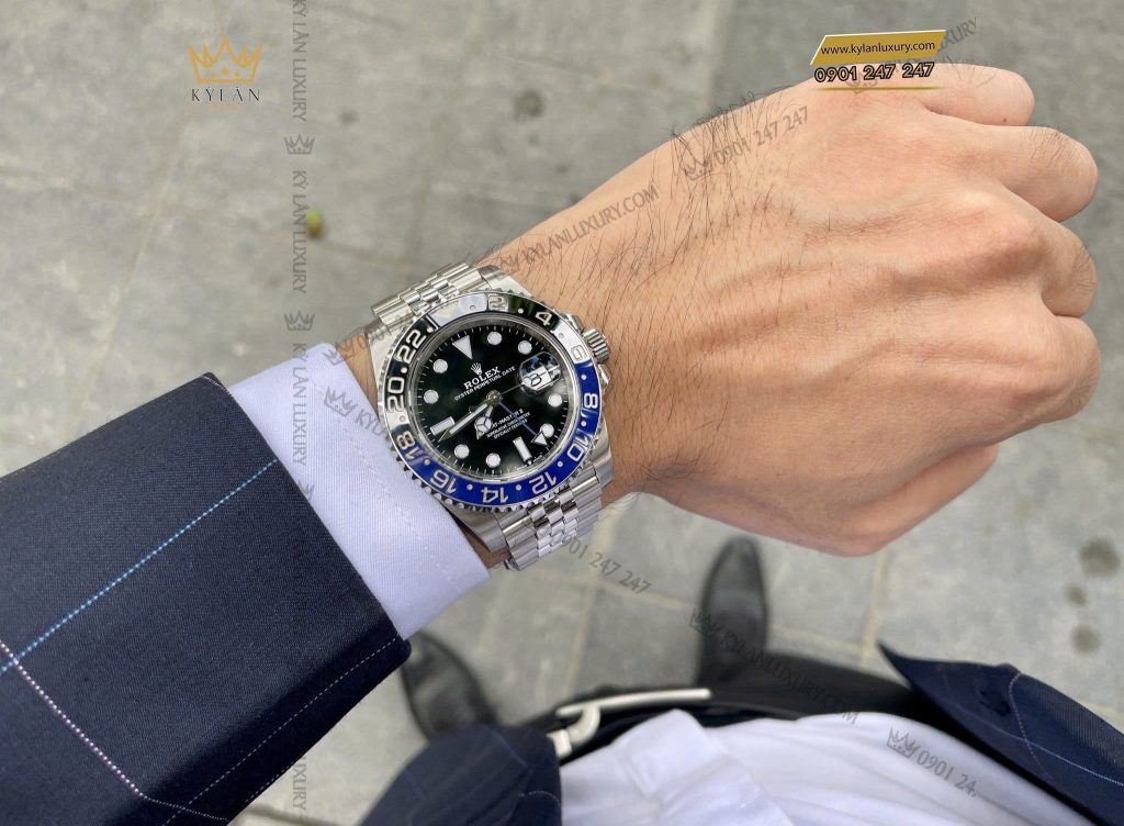 Kỳ Lân Luxury z7266696604430 4322e0f1075792fd50578fad00a0c345 Đồng hồ Rolex GMT Master II vành xanh dương đen 126710BLNR-0002