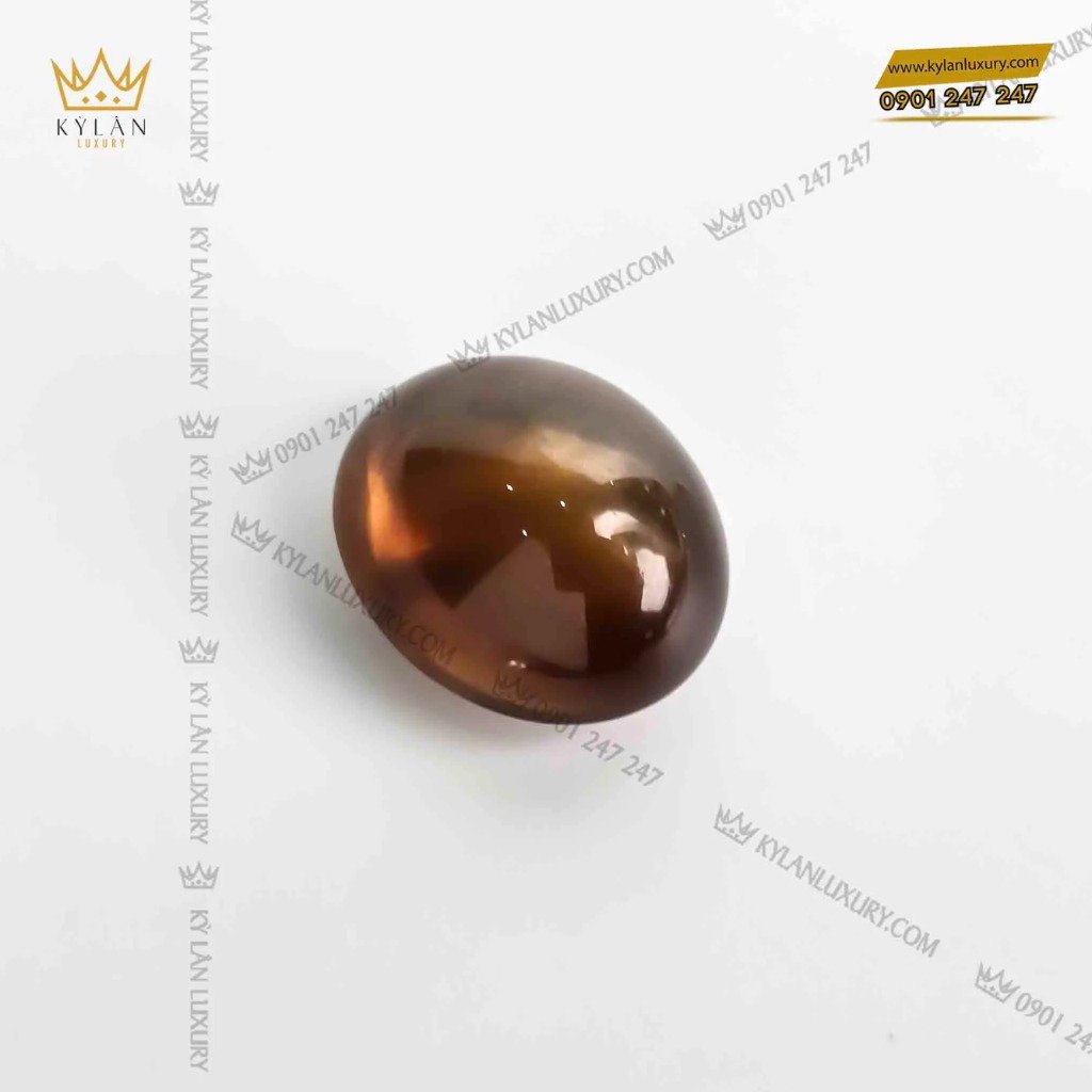 Kỳ Lân Luxury 2 da quy vang Đá mắt mèo vàng