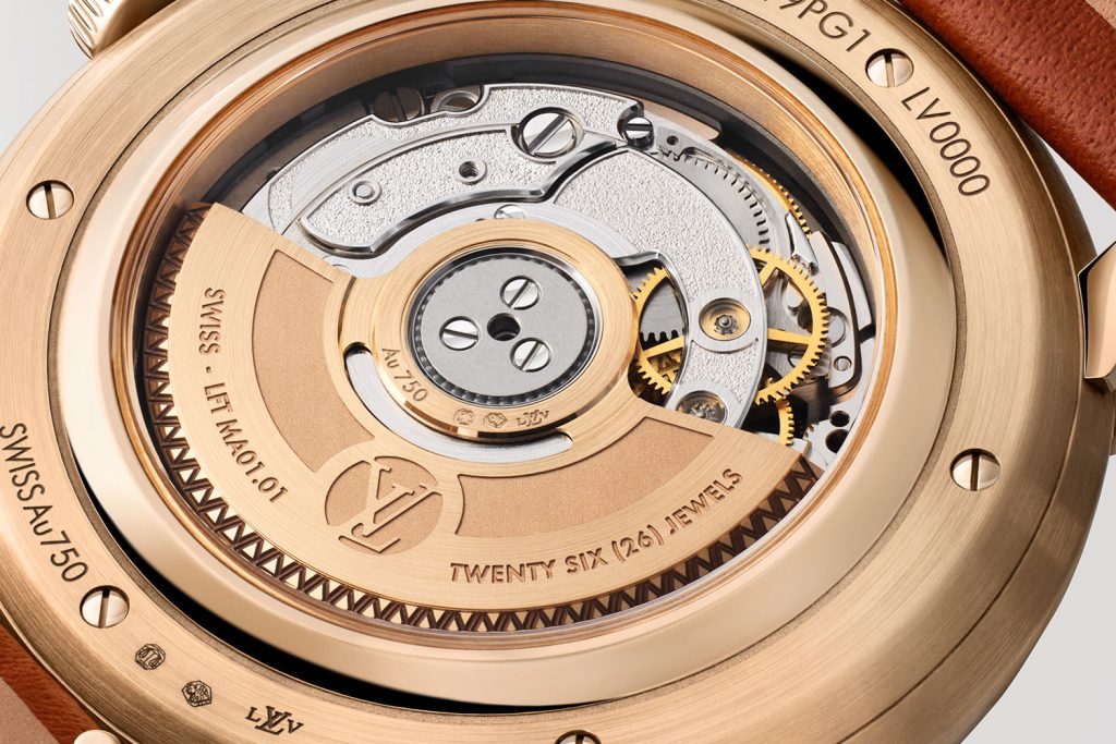 Kỳ Lân Luxury Revolution Magazine LVMH 2025 Louis Vuitton Tambour Convergence movementjpg Đồng hồ Louis Vuitton Tambour Convergence