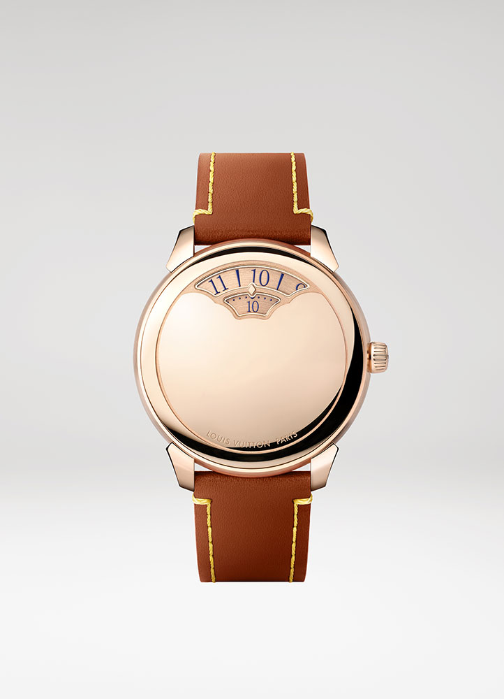 Kỳ Lân Luxury Revolution Magazine LVMH 2025 Louis Vuitton Tambour Convergence soldier rose gold Đồng hồ Louis Vuitton Tambour Convergence