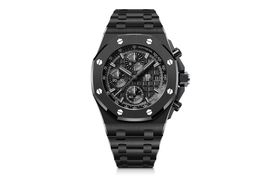 Kỳ Lân Luxury Revolution Watch Audemars Piguet Royal Oak Offshore black ceramic watch Phiên bản mới Royal Oak Offshore và Code 11.59 của Audemars Piguet