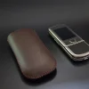 Kỳ Lân Luxury bao da rut nokia 8800 mau nau 26 Bao da rút Nokia 8800 màu nâu - Brown