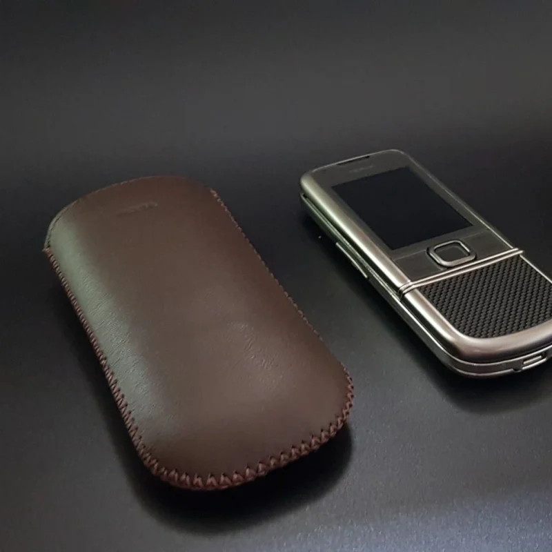 Bao da rút Nokia 8800 màu nâu - Brown