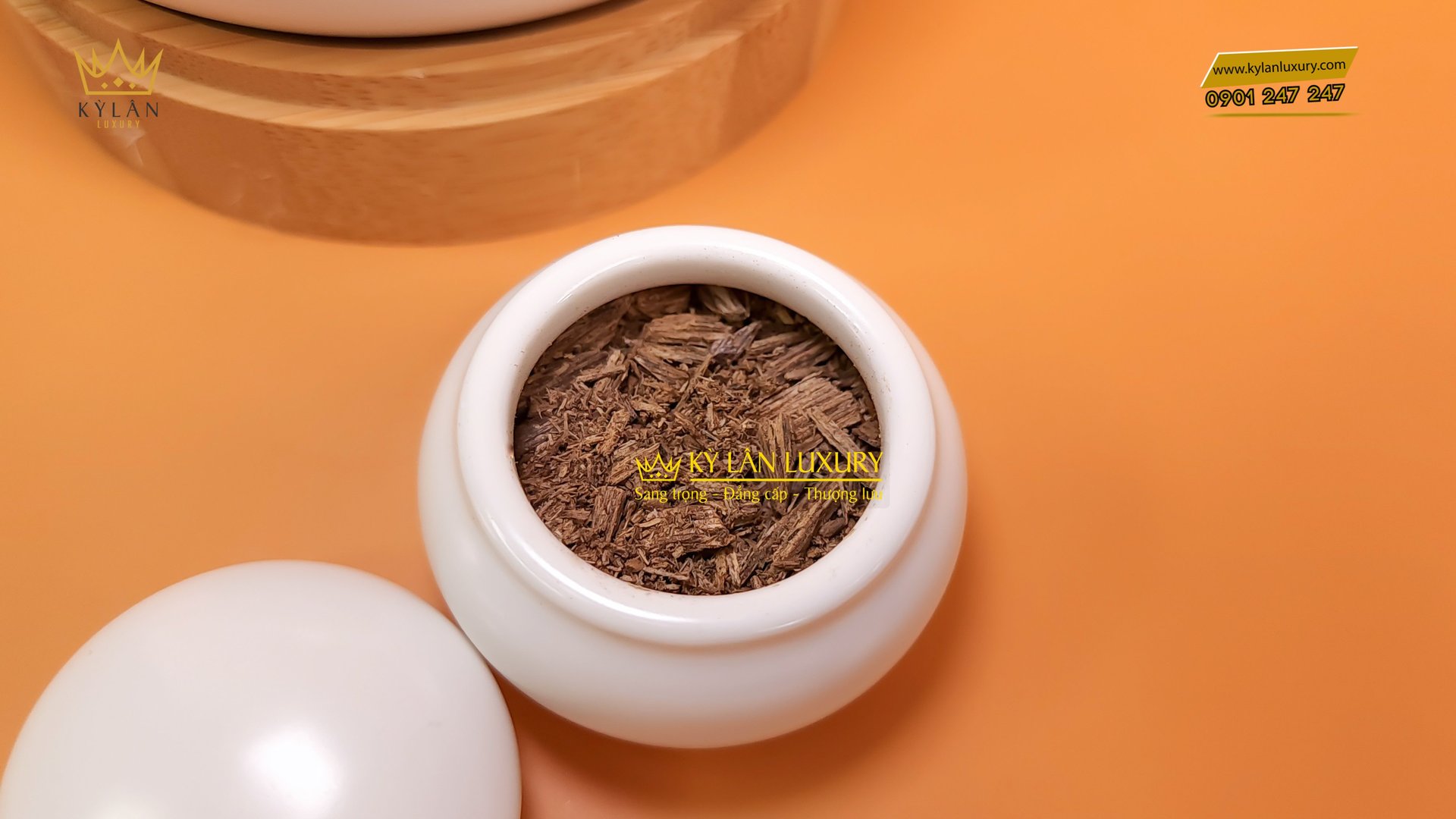 Kỳ Lân Luxury bo lo xong tram kylan 9 Bộ lò xông trầm KYLAN