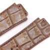 Dây đồng hồ Hublot Alligator Caramel