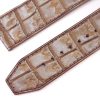 Dây đồng hồ Hublot Alligator Caramel