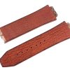 Dây đồng hồ Hublot Alligator Caramel