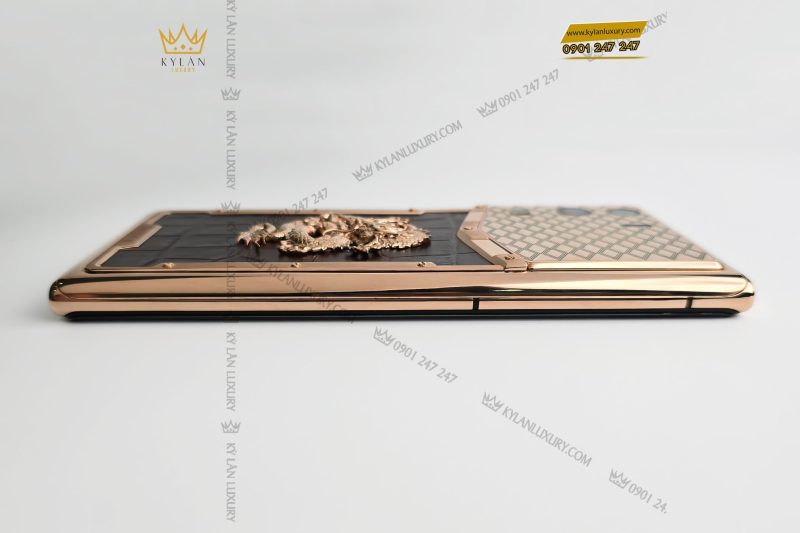 Kỳ Lân Luxury dien thoai Vertu MetaVertu custom 4 Điện thoại Vertu MetaVertu custom rồng vàng phú quý