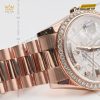 Đồng hồ Rolex Day-Date 36 128345RBR mặt thiên thạch