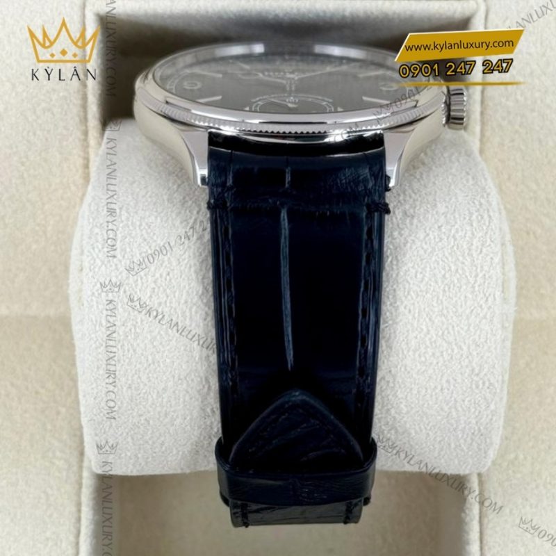 Đồng hồ Rolex 1908 vàng trắng mặt số đen 52509-0002