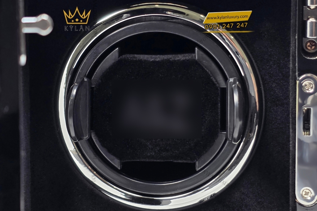 Kỳ Lân Luxury hop xoay dong ho cao cap a z 1 ngan xoay 17 Hộp Xoay Đồng Hồ 1 Ngăn Cao Cấp