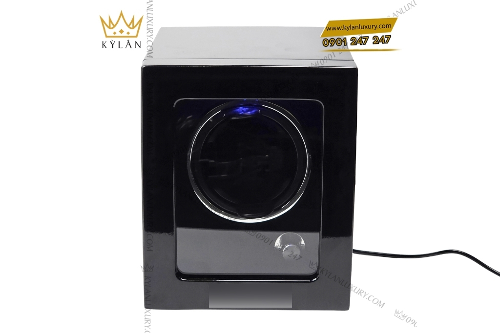 Kỳ Lân Luxury hop xoay dong ho cao cap a z 1 ngan xoay 18 Hộp Xoay Đồng Hồ 1 Ngăn Cao Cấp