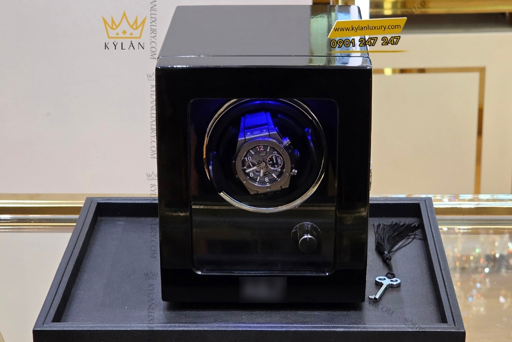 Kỳ Lân Luxury hop xoay dong ho cao cap a z 1 ngan xoay 9 2 Hộp Xoay Đồng Hồ 1 Ngăn Cao Cấp