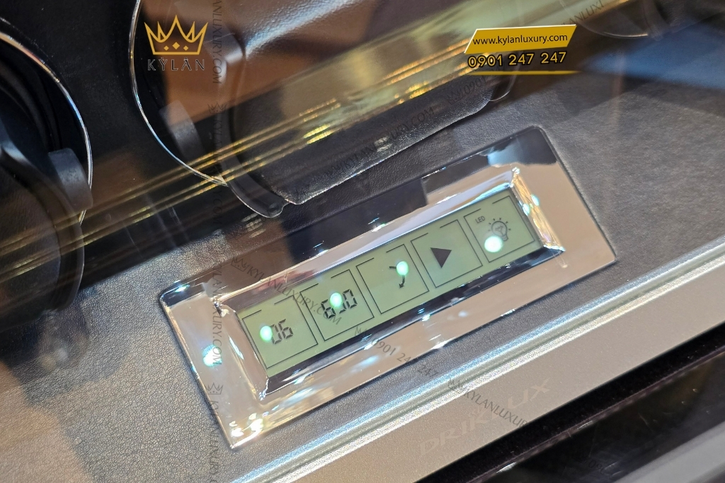 Kỳ Lân Luxury hop xoay dong ho driklux cao cap 6 ngan xoay 4 Hộp xoay đồng hồ Driklux cao cấp 6 ngăn xoay