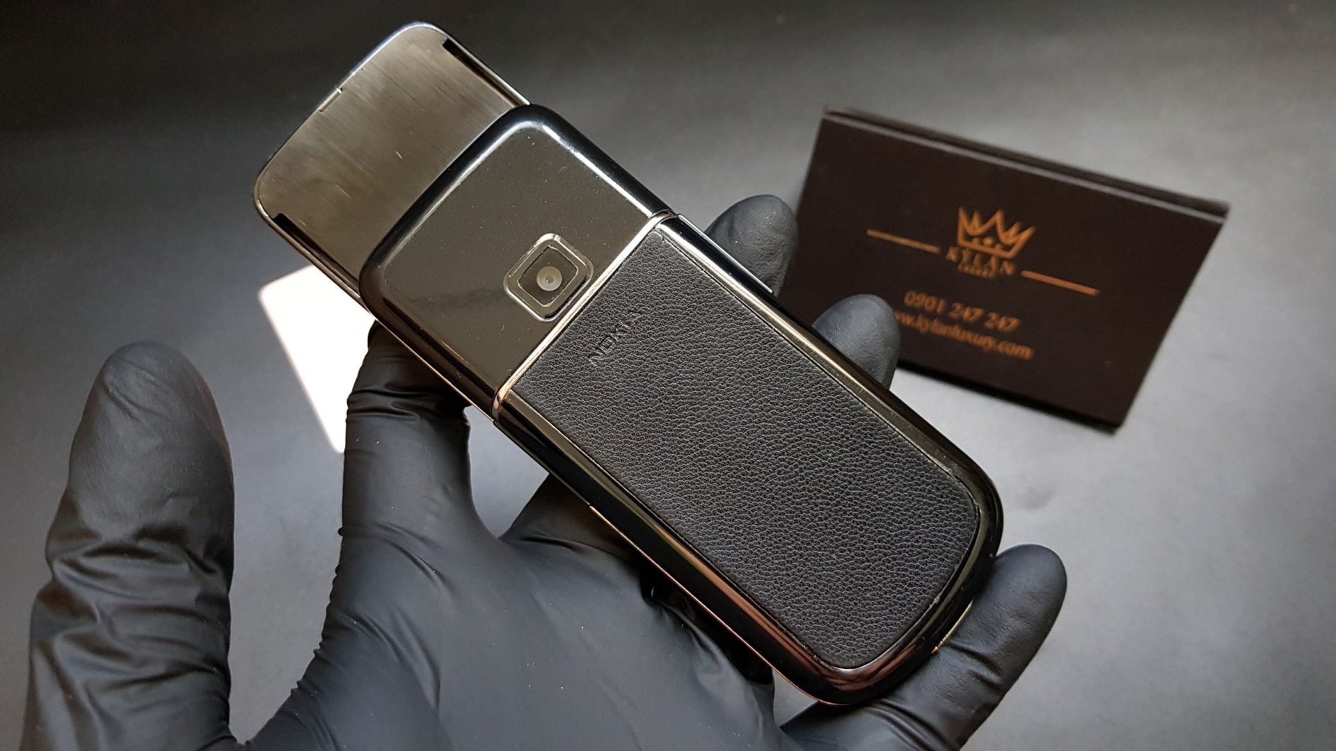 Kỳ Lân Luxury nokia 8800 arte sapphire dinh kim cuong 7 Nokia 8800 Arte Sapphire đính kim cương