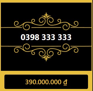 0398 333 333