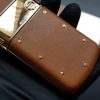 Vertu Constellation bọc vàng da nâu