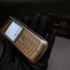 Vertu Constellation bọc da Nâu