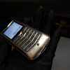 Vertu Constellation bọc da Nâu